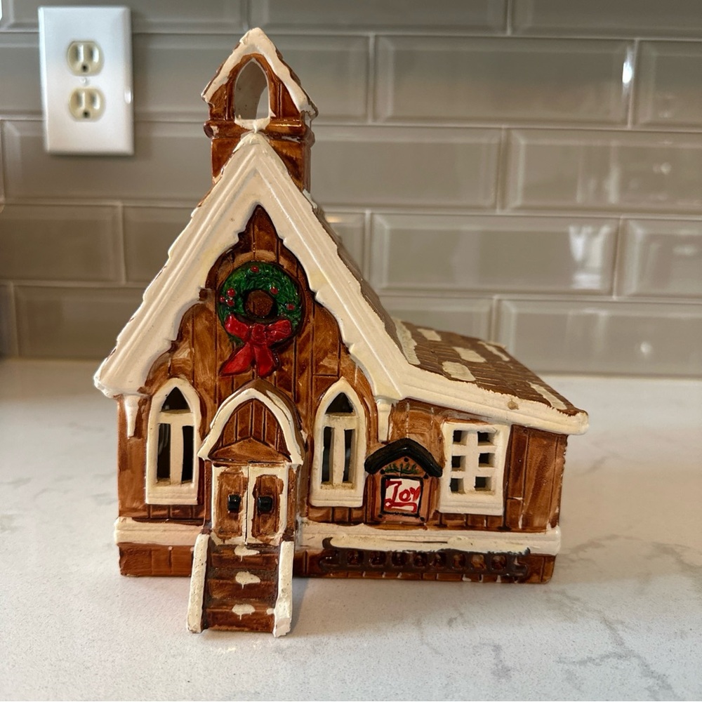 Dept 56 Original - Pioneer Church - Snow Village #50229 - (1984)